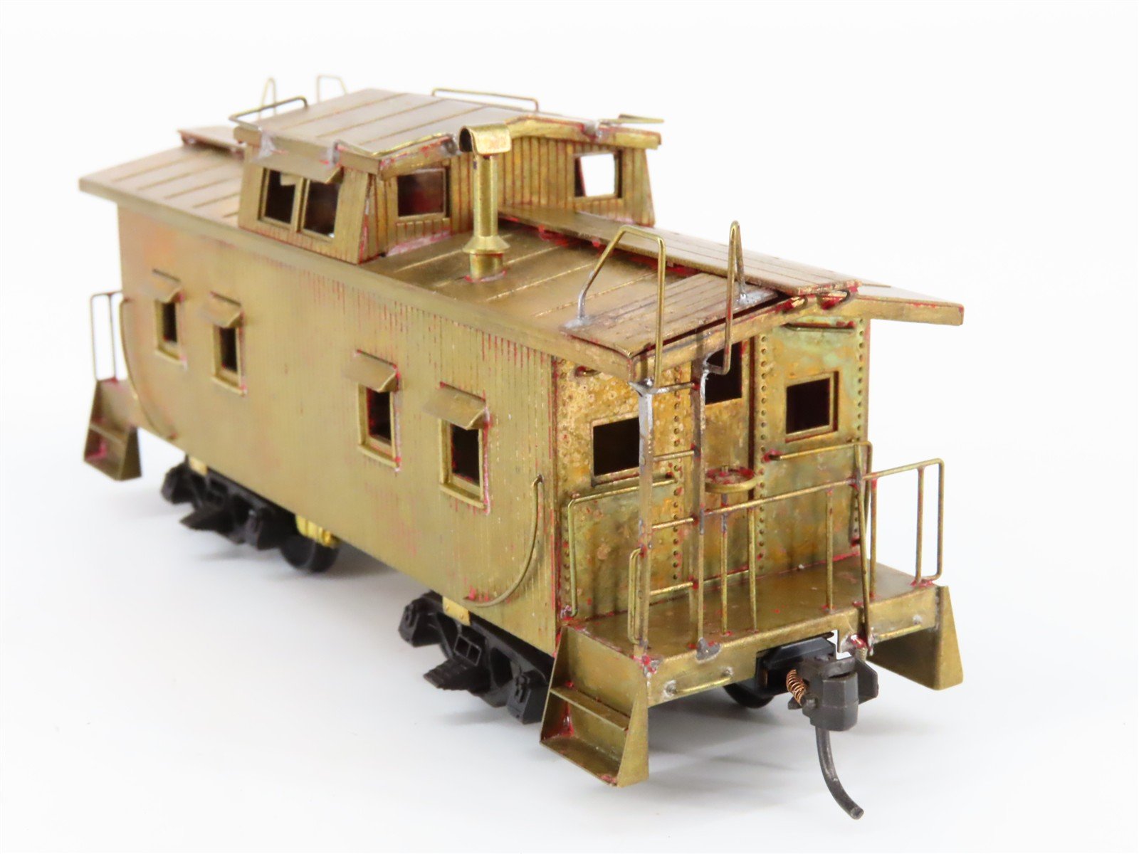 HO Scale Lambert BRASS Undecorated B&O I-5 Center Cupola Wood Caboose - CUSTOM