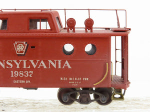 HO Scale ALCO Models BRASS PRR N5C Center Cupola Steel Caboose #19837 - CUSTOM