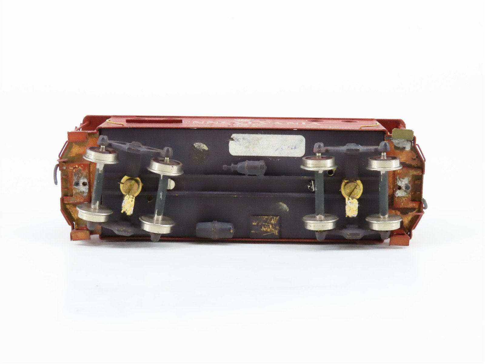 HO Scale ALCO Models BRASS PRR N5C Center Cupola Steel Caboose #19837 - CUSTOM