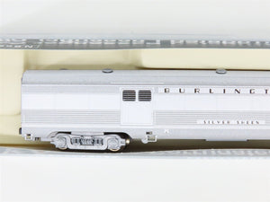 N Scale KATO CB&Q Burlington Route Corrugated Passenger 3-Car Set