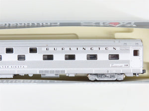 N Scale KATO CB&Q Burlington Route Corrugated Passenger 3-Car Set