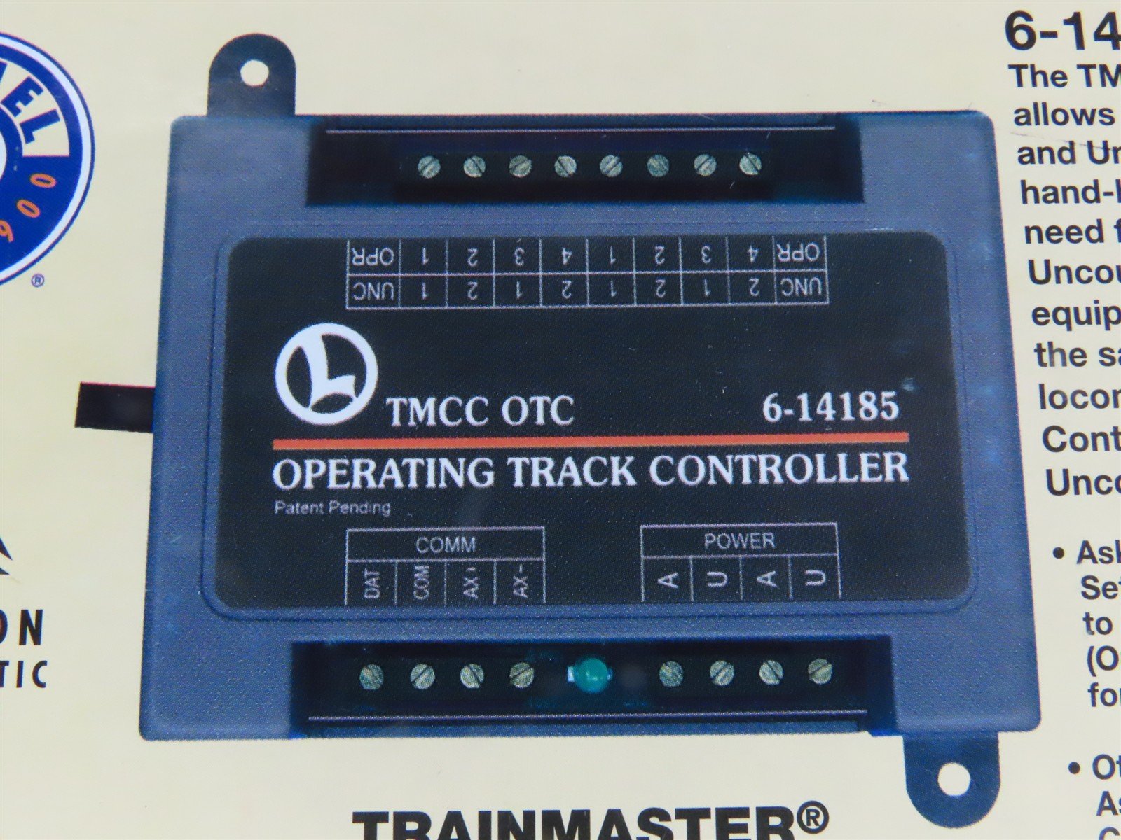 Lionel 6-14185 TMCC OTC Operating Track Controller - SEALED