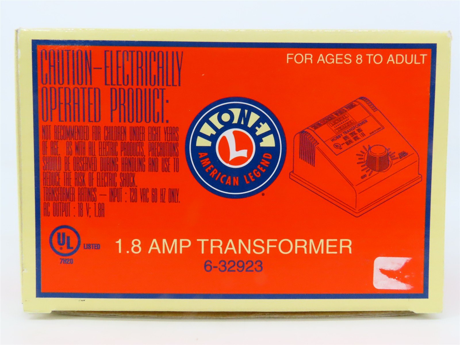 Lionel 6-32923 1.8 Amp AC Accessory Transformer