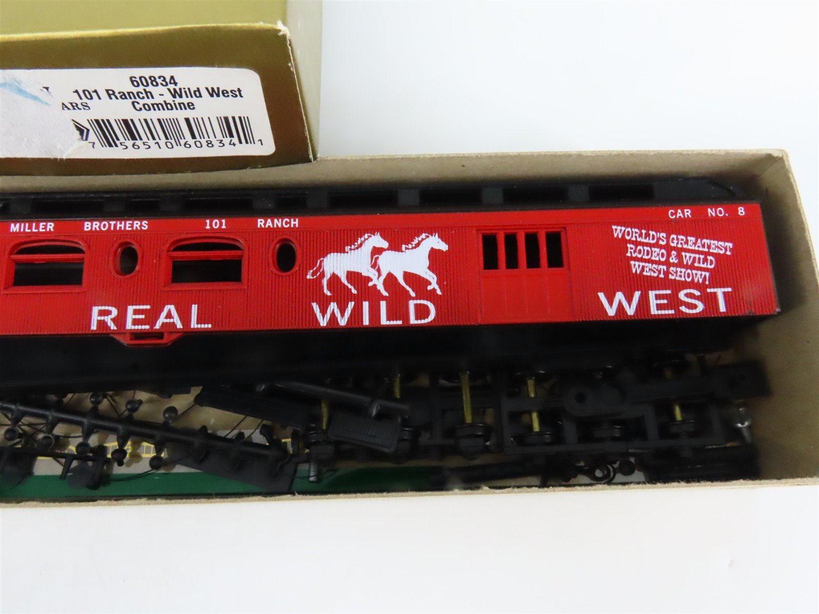 HO Roundhouse Pullman Palace Kit #60834 Ranch Real Wild West Combine Passenger