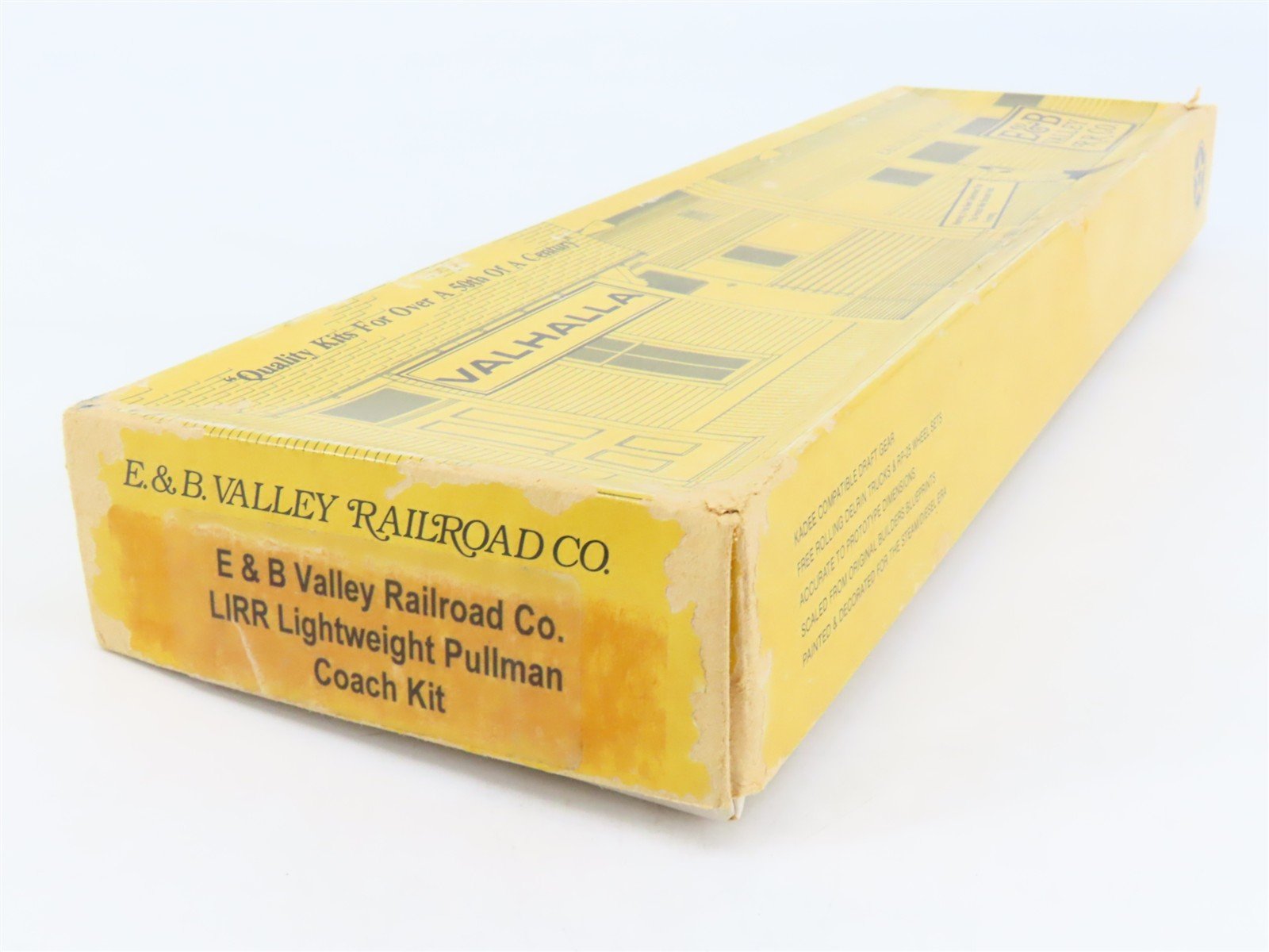 HO Scale E&B Valley Kit LIRR Long Island Lightweight Pullman Coach Passenger Car