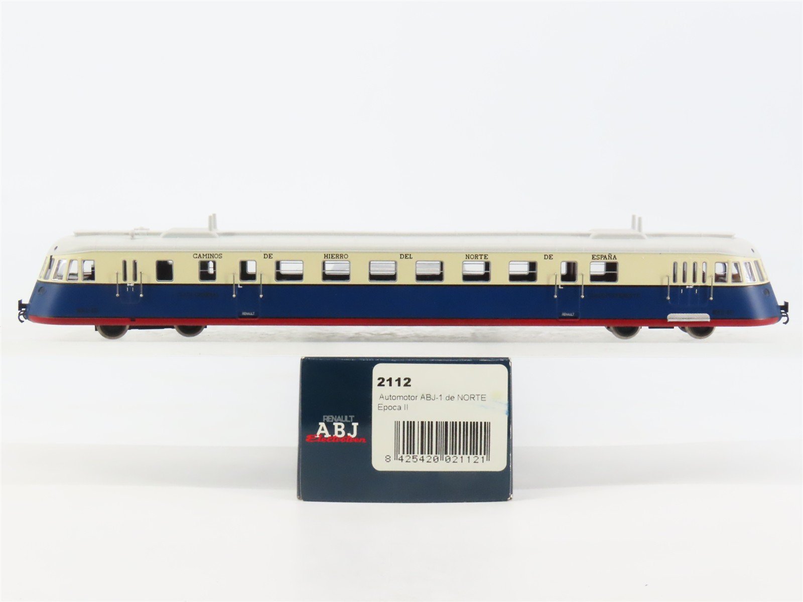 HO Scale Electrotren 2112 NORTE Era II Renault ABJ-1 Diesel Rail Car #401