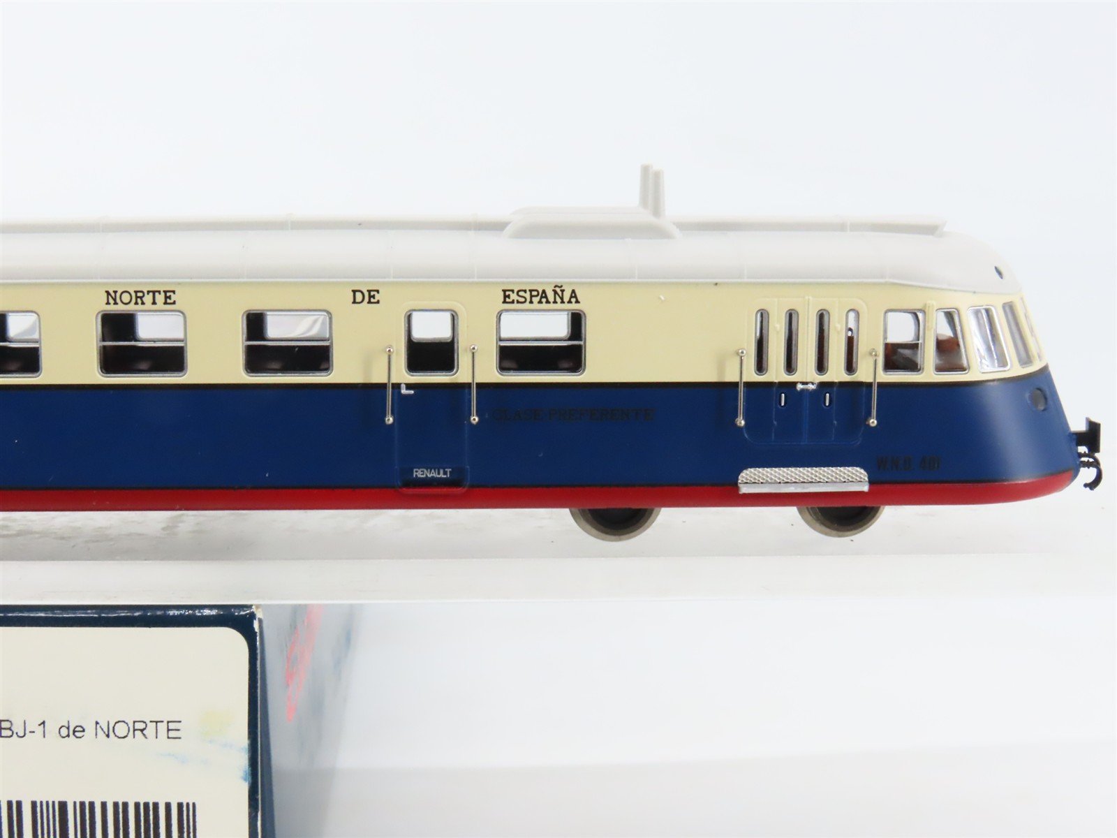 HO Scale Electrotren 2112 NORTE Era II Renault ABJ-1 Diesel Rail Car #401