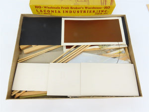HO Scale Laconia Industries Craftsman Kit Wholesale Fruit Broker's Warehouse
