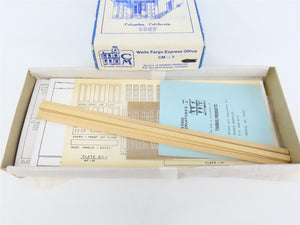 HO 1/87 Scale Classic Miniatures Craftsman Kit #CM-7 Wells Fargo Express Office
