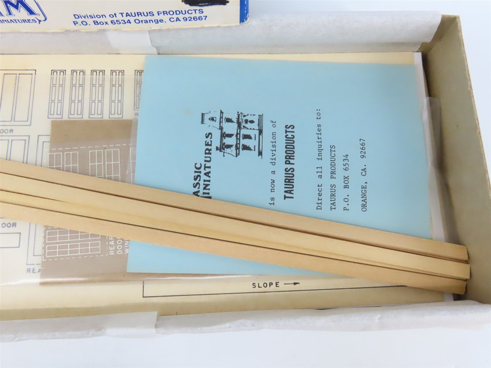 HO 1/87 Scale Classic Miniatures Craftsman Kit #CM-7 Wells Fargo Express Office