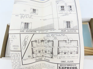 HO 1/87 Scale Classic Miniatures Craftsman Kit #CM-7 Wells Fargo Express Office