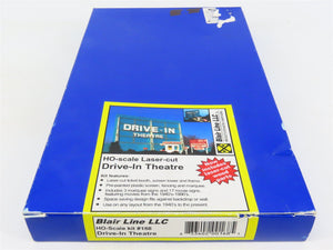 HO 1/87 Scale Blair Line Laser-cut Wood Kit #168 Drive-In Theatre