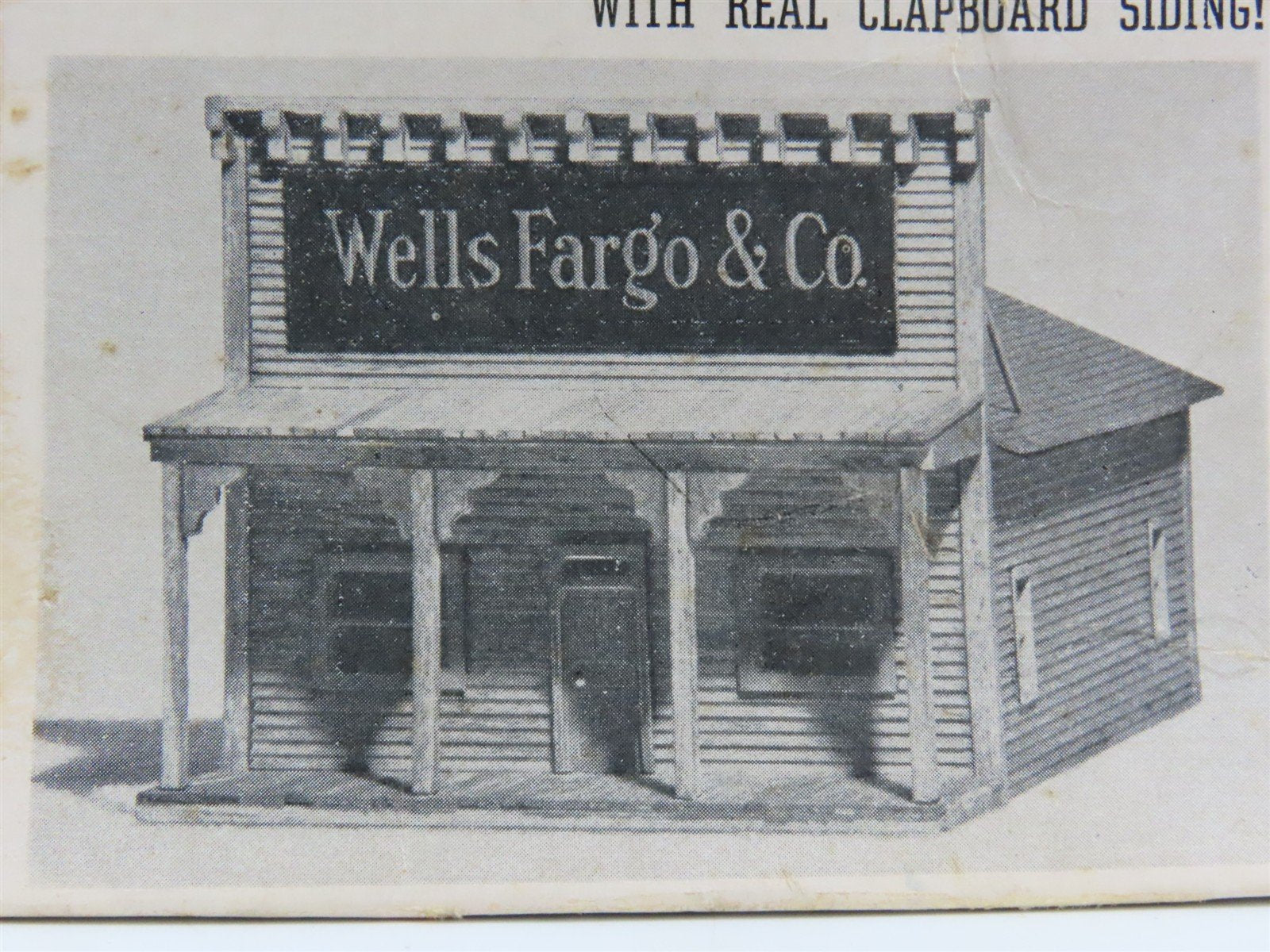 HO Argy Specialties Frontier Days Craftsman Kit Wells Fargo Express Station