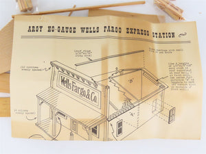 HO Argy Specialties Frontier Days Craftsman Kit Wells Fargo Express Station