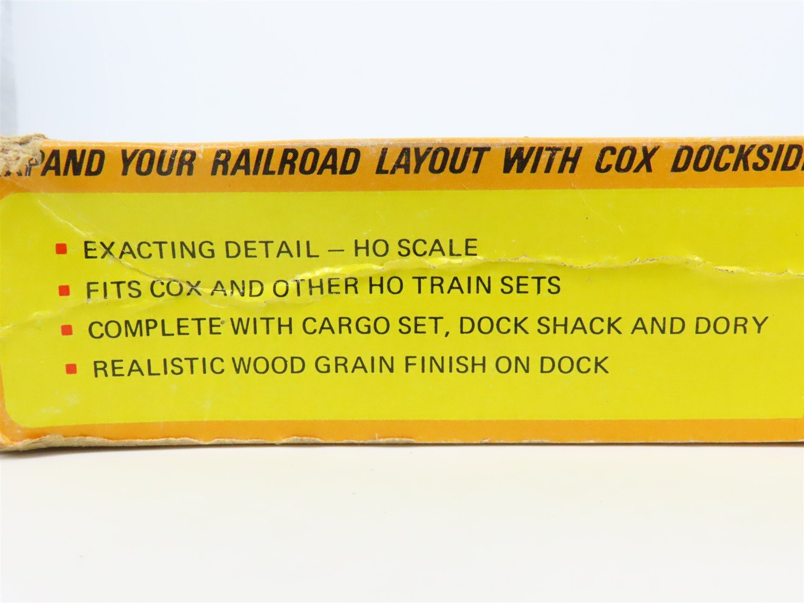 HO 1/87 Scale COX Trainscapes #6232-2 Dockside Freight Dock