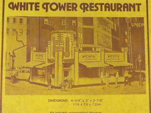 HO 1/87 Scale Magnuson Models Resin Kit #439-540 White Tower Restaurant