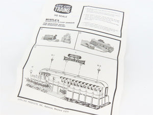 HO 1/87 Scale Life-Like #08707 Myrtle's Whistle Stop Diner w/ Whistle Sound