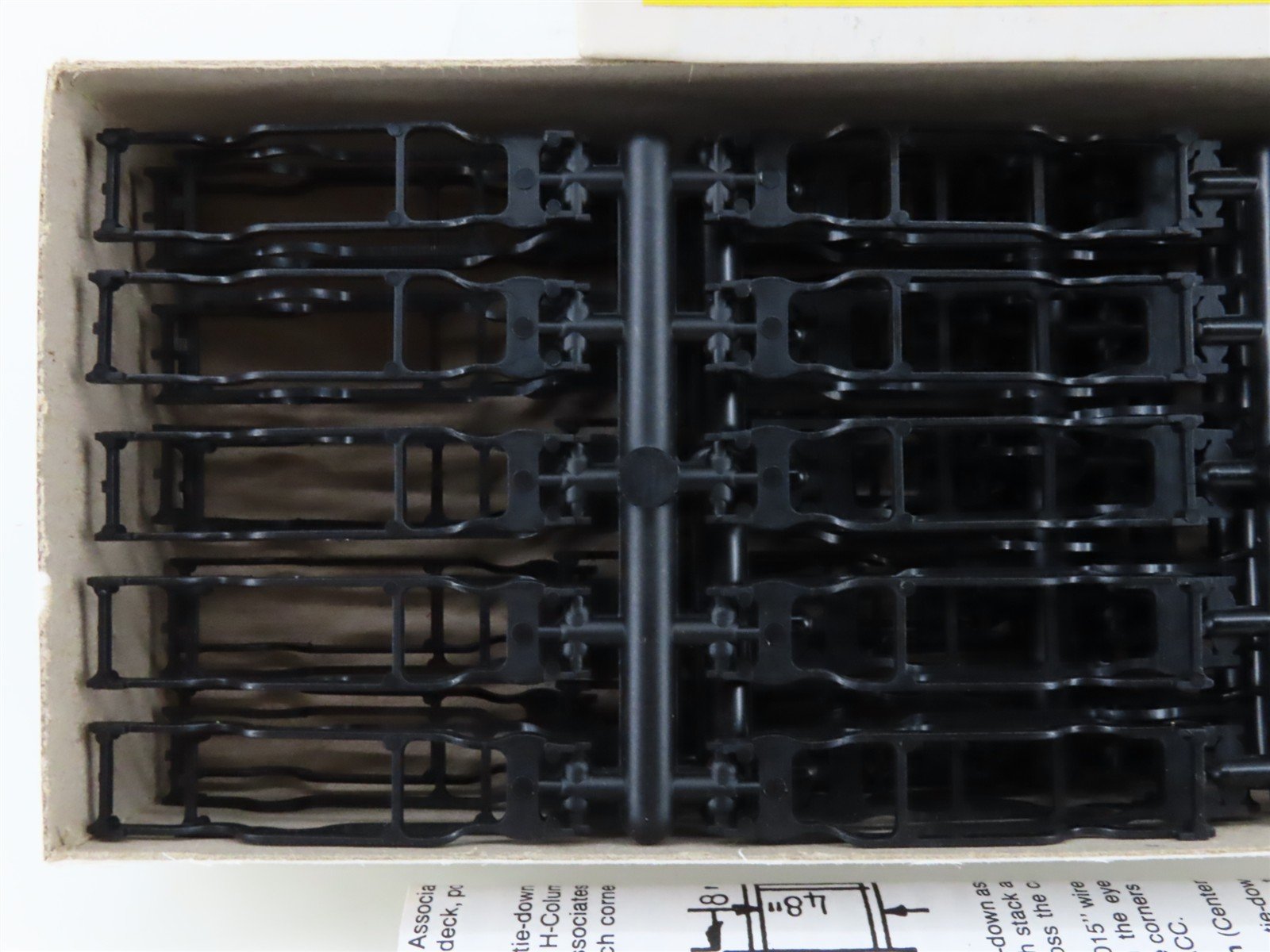 HO Scale JJM Enterprises Flat Car Load - 80 Auto Frames