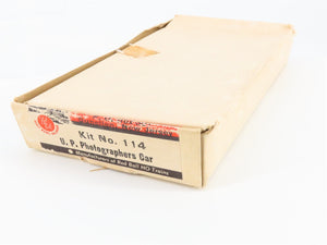 HO Scale Red Ball Kit #114 UP Union Pacific Photographer's Passenger Car