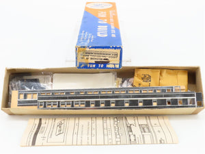 HO Scale Walthers Kit #7801 Undecorated 80' Observation Passenger Car