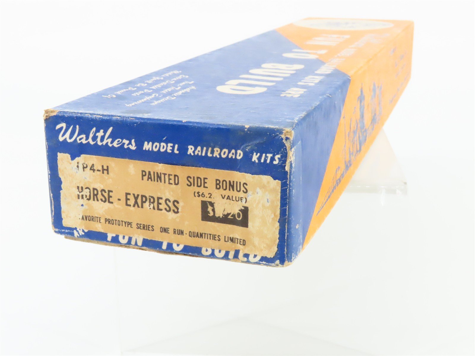 HO Scale Walthers Kit Unlettered PRR Horse/Express Passenger Car