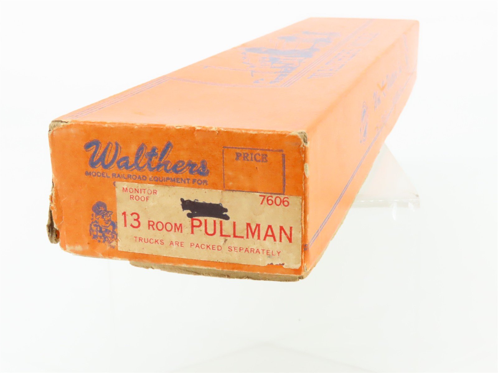 HO Scale Walthers Kit #7606 Undecorated 80' 13-Room Pullman Sleeper Passenger