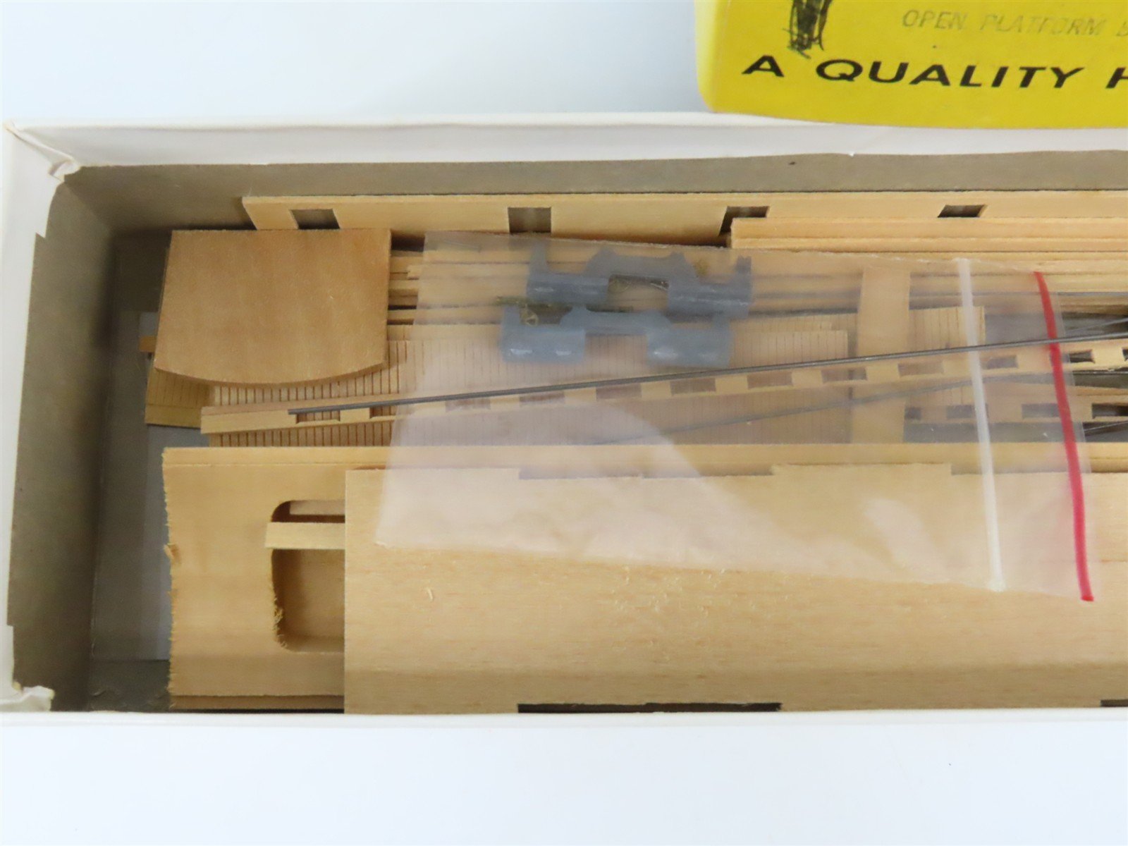 HO Scale Northeastern Scale Models Kit HP-3 Open Platform Baggage Passenger Car