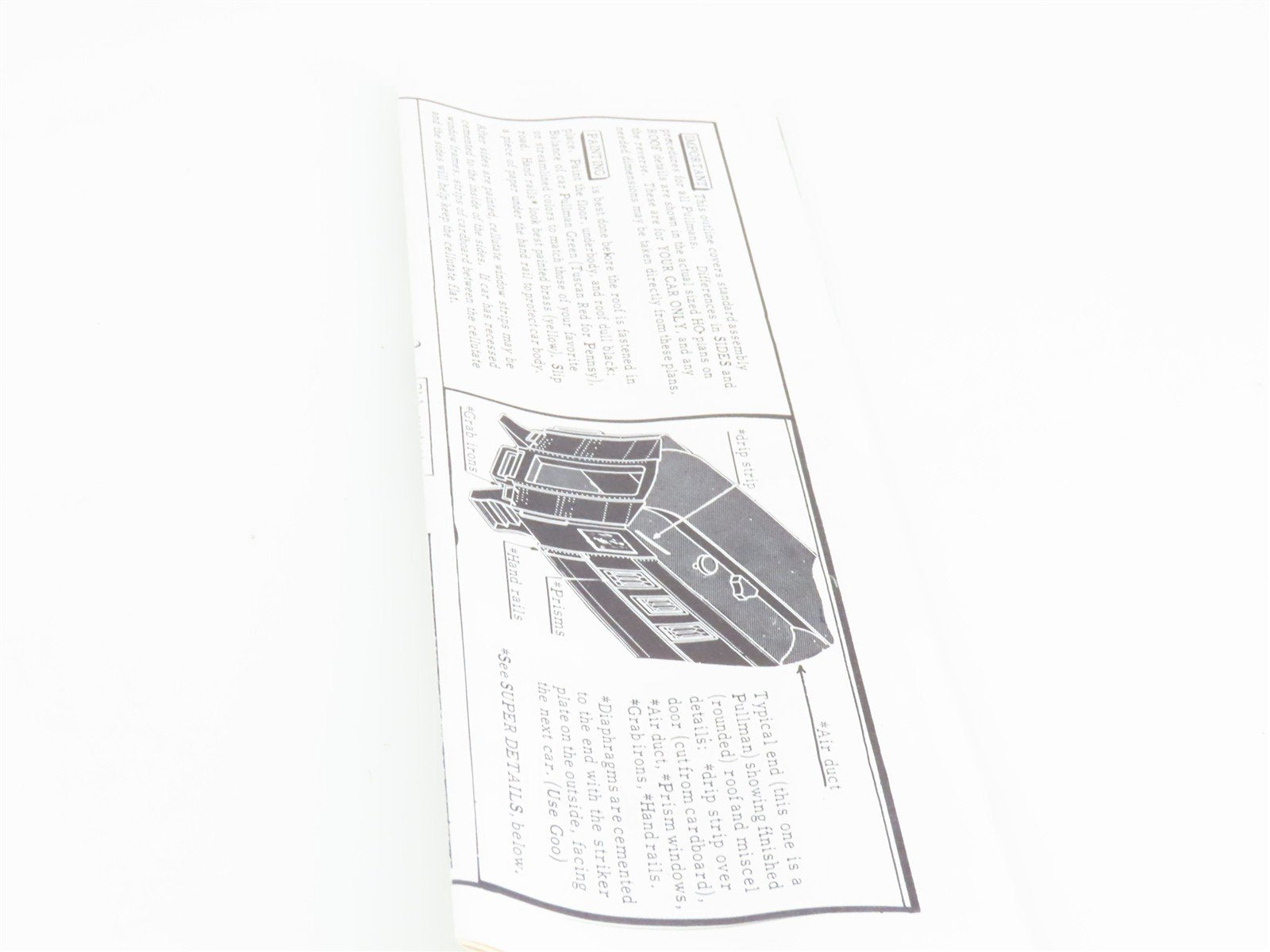 HO Scale Walthers Kit Undecorated 80' Pullman Passenger Car