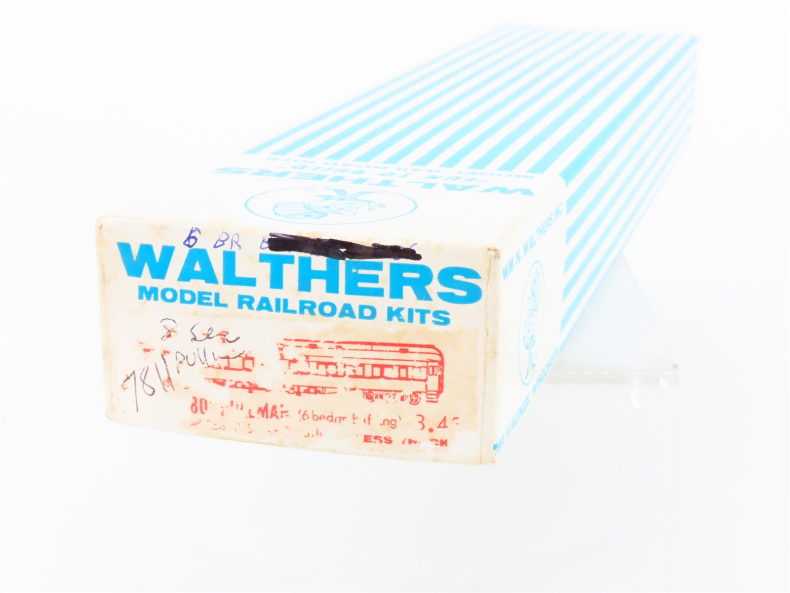 HO Scale Walthers Kit Undecorated 80' Pullman Passenger Car
