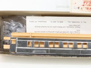 HO Scale Walthers Kit Undecorated 80' 8-Section Pullman Passenger Car