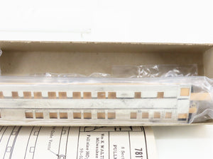 HO Scale Walthers Kit #7811 Undecorated 80' 8-Section Pullman Passenger Car