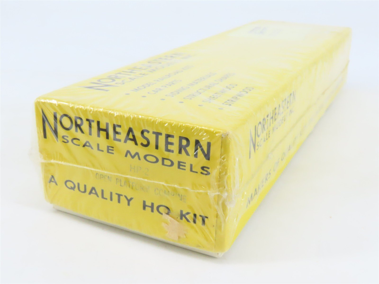 HO Northeastern Scale Models Kit HP-2 Open Platform Combine Passenger Car