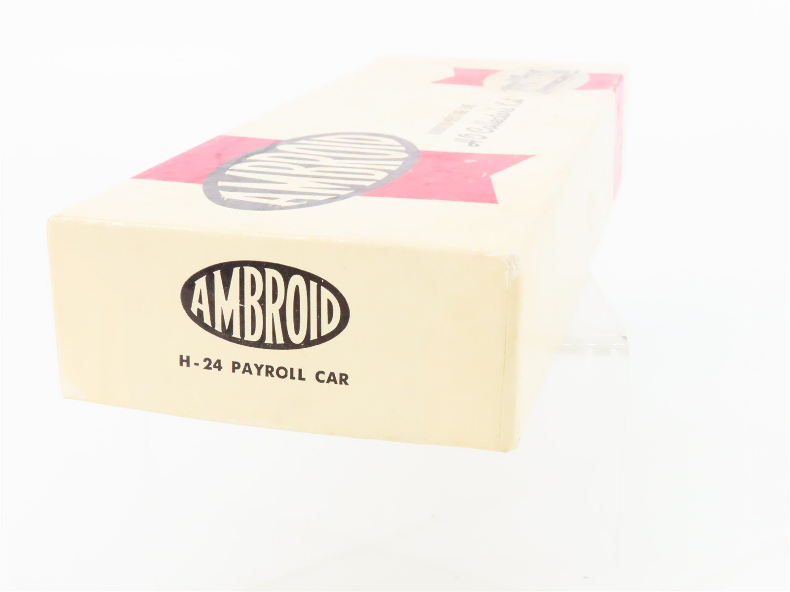 HO Scale Ambroid Craftsman Kit H-24 Undecorated Payroll Passenger Car