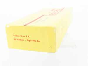 HO Bev-Bel Craftsman Kit Undecorated Raritan River 50' Railbox-Style Box Car