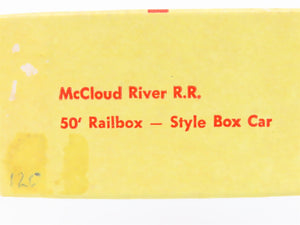 HO Bev-Bel Craftsman Kit Undecorated McCloud River 50' Railbox-Style Box Car