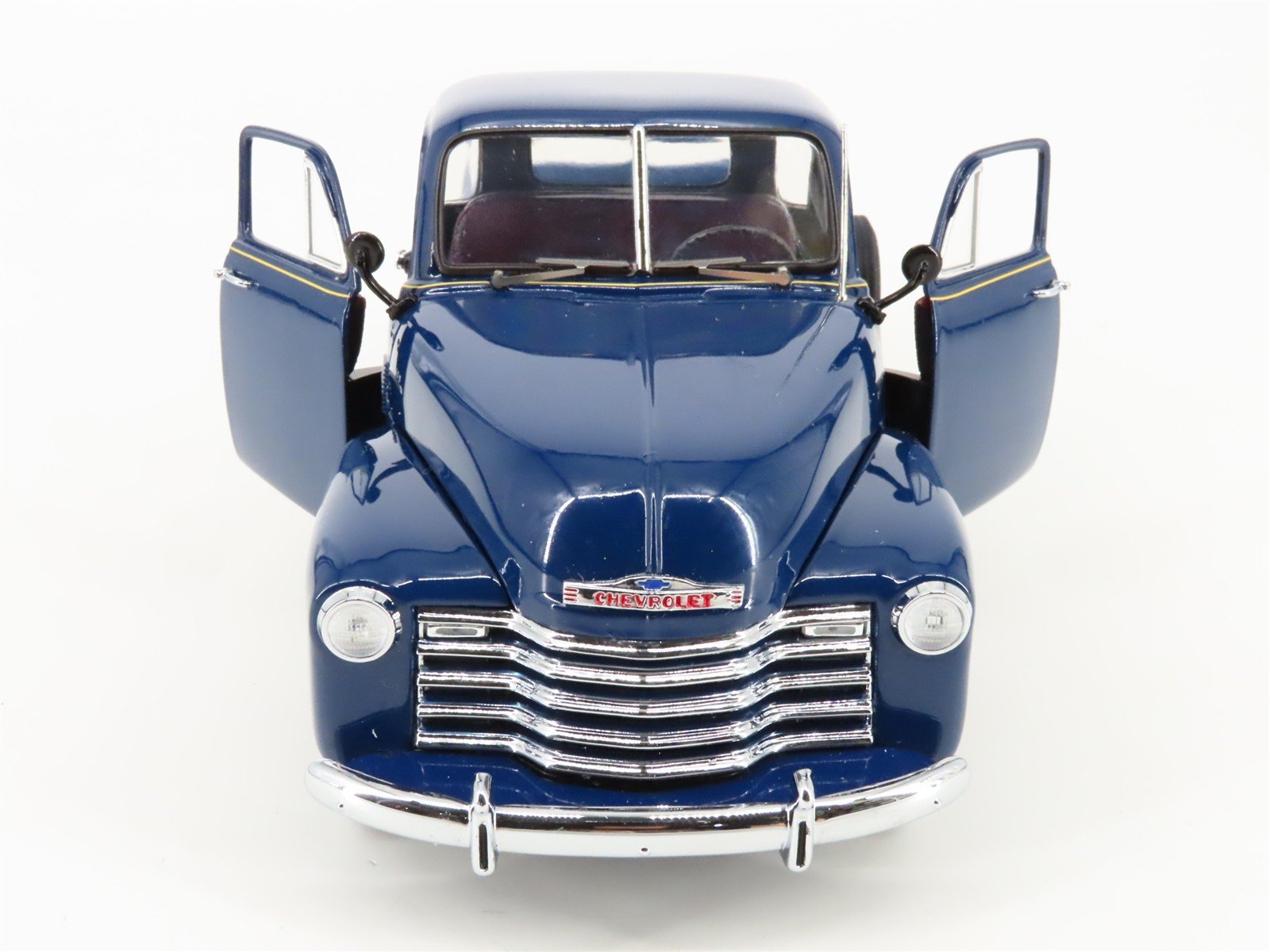 1:24 Scale Danbury Mint Die-Cast 1953 Blue Chevrolet 3100 Pickup Truck