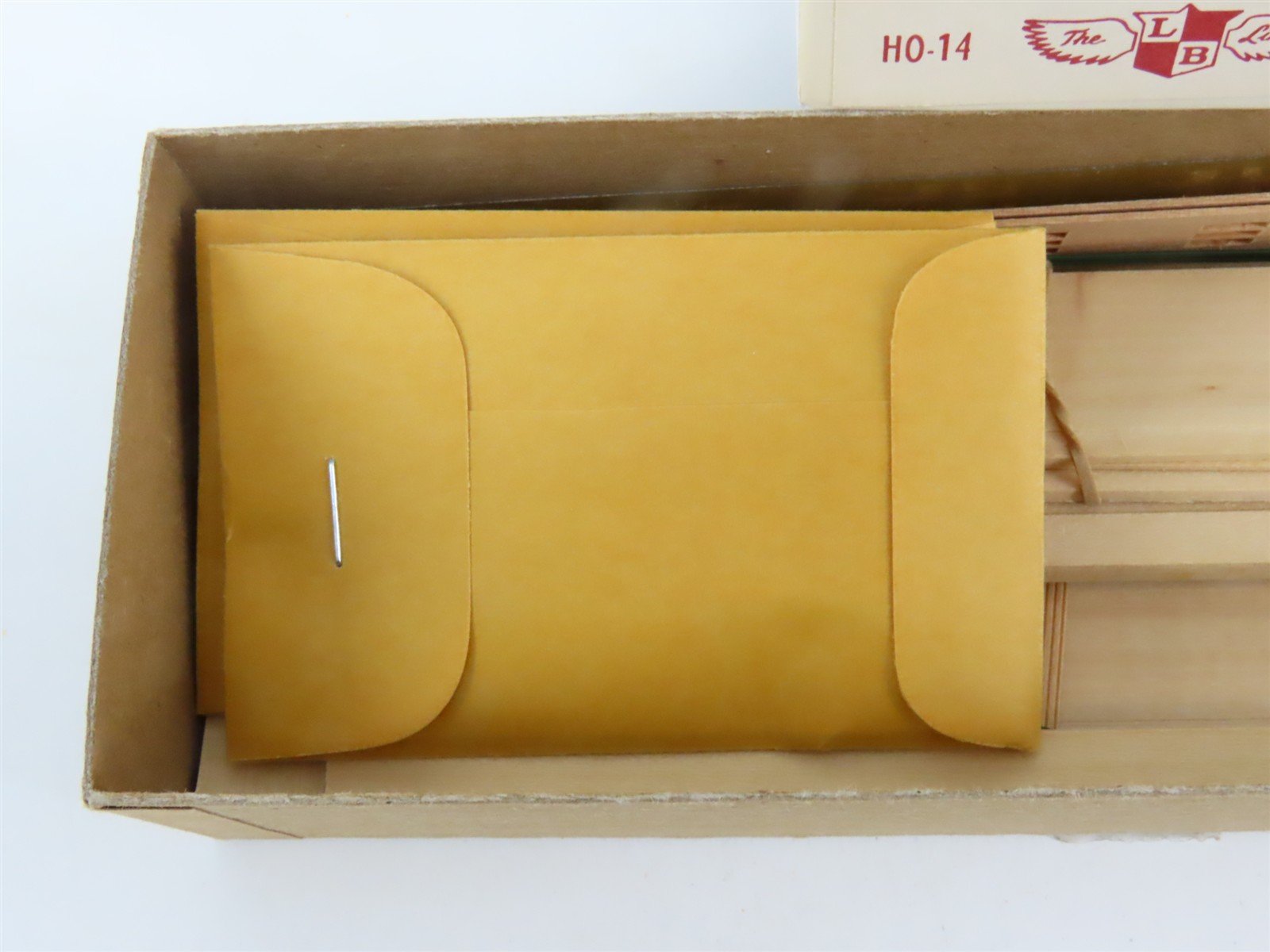 HO Scale La Belle Kit HO-14 1886 Open Platform 50' Baggage Passenger Car
