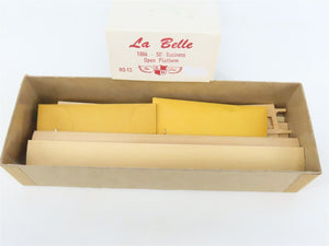HO Scale La Belle Kit HO-13 1886 Open Platform 50' Business Passenger Car