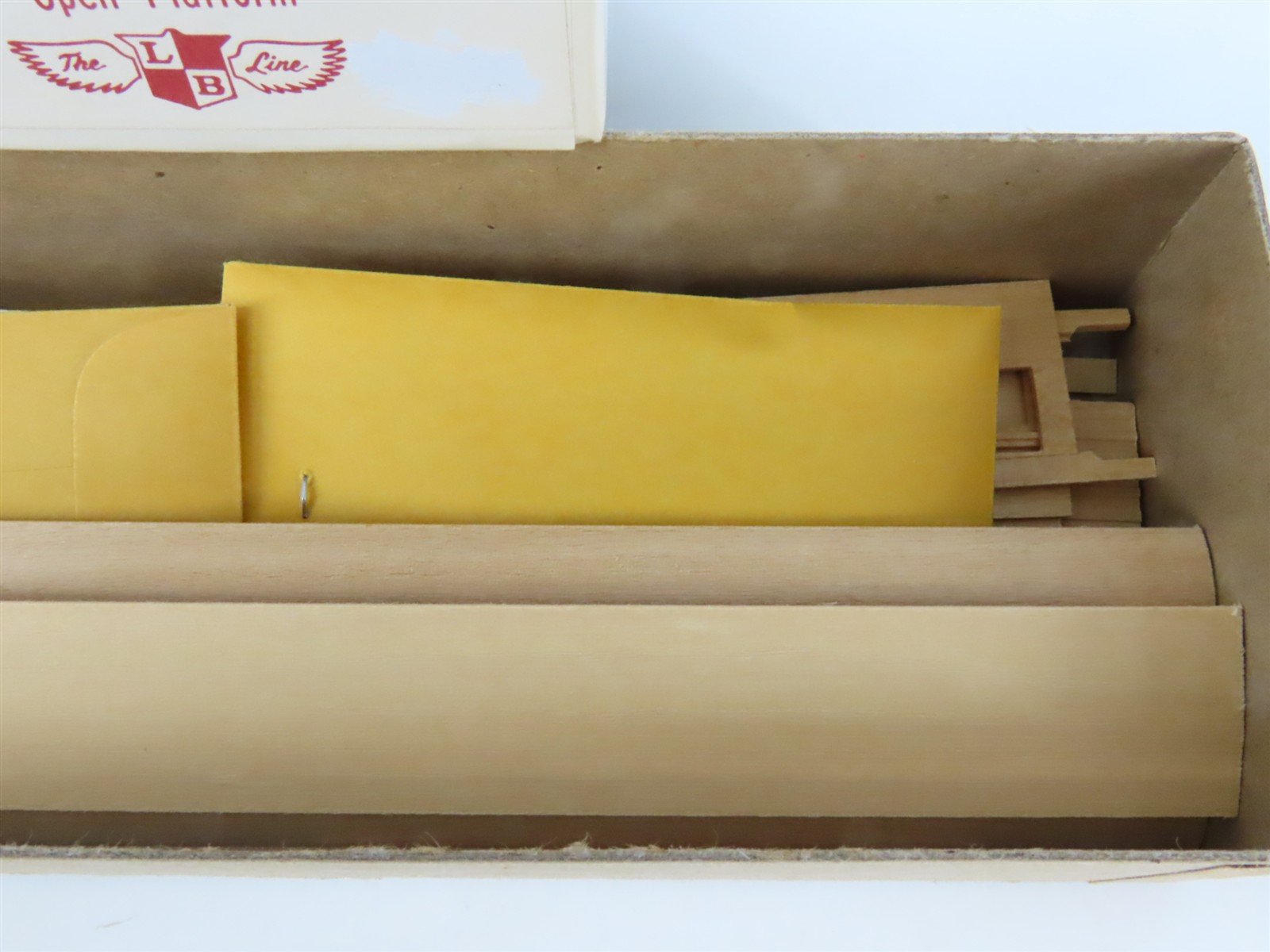 HO Scale La Belle Kit HO-13 1886 Open Platform 50' Business Passenger Car
