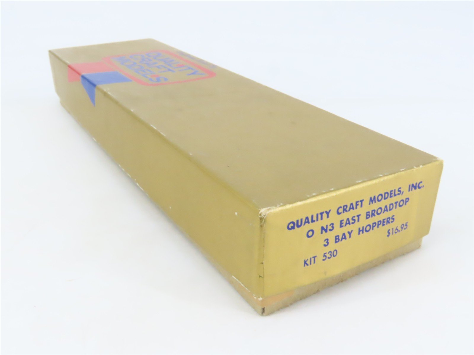 On3 Scale Quality Craft Craftsman Kit #530 Undecorated EBT 3-Bay Open Hopper