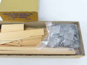 On3 Scale Quality Craft Craftsman Kit #530 Undecorated EBT 3-Bay Open Hopper