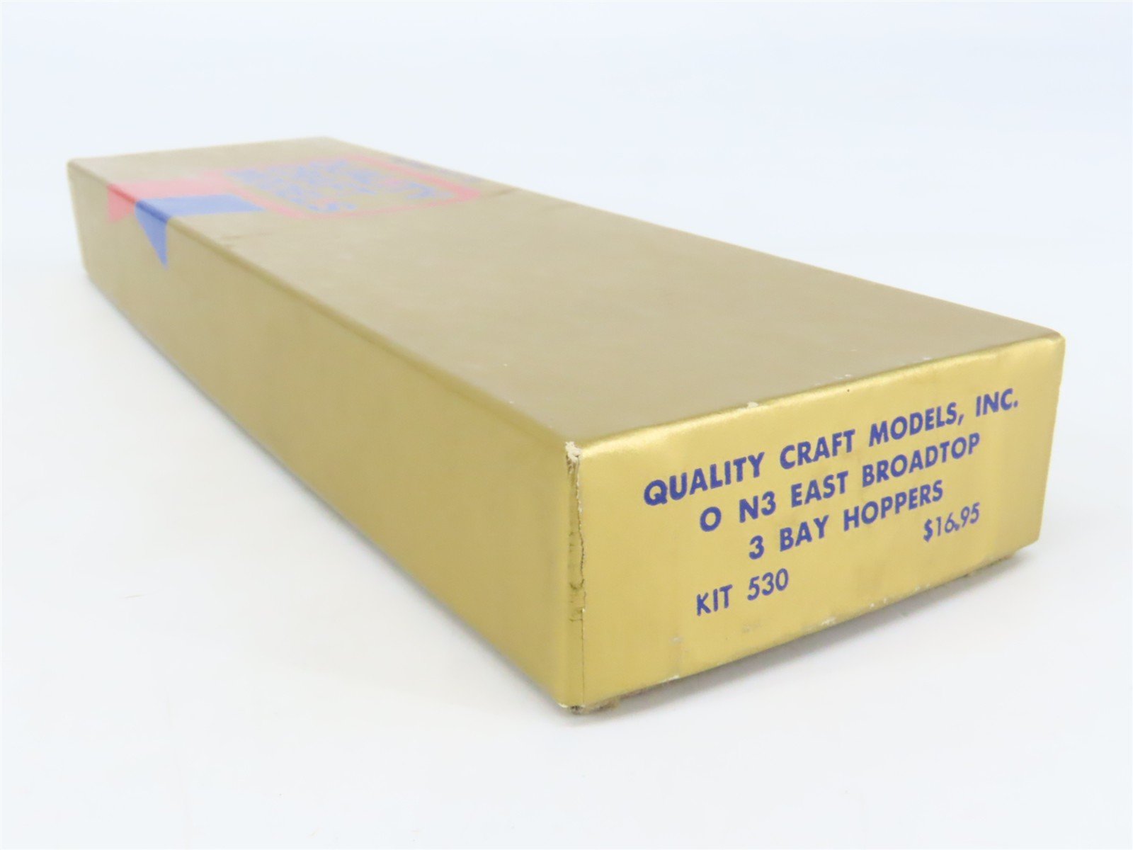 On3 Scale Quality Craft Craftsman Kit #530 Undecorated EBT 3-Bay Open Hopper