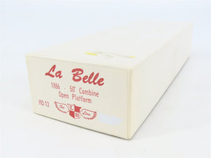 HO Scale La Belle Kit HO-12 1886 Open Platform 50' Combine Passenger Car