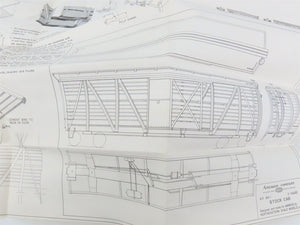S Scale Ambroid Craftsman Kit #SS-1 Undecorated AAR Stock Car