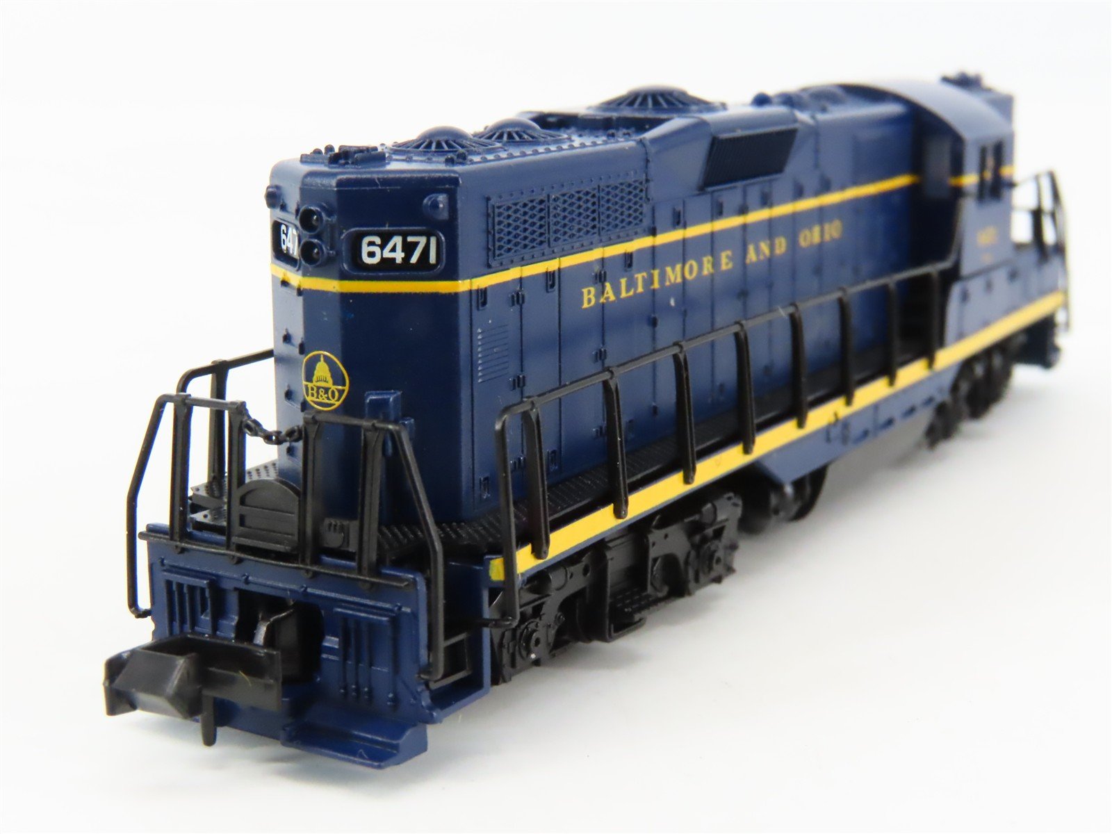 N Scale Atlas 48302 B&O Baltimore & Ohio EMD GP9 Ph. 2 Diesel Locomotive #6471