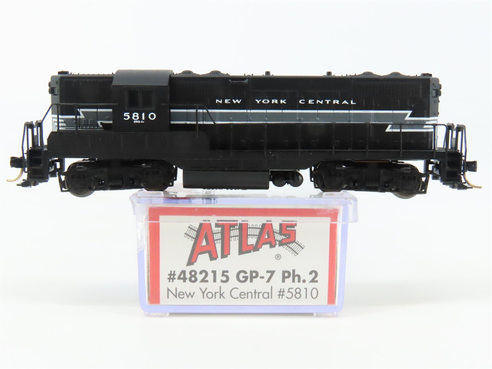 N Scale Atlas 48215 NYC New York Central EMD GP7 Ph. 2 Diesel Locomotive #5810