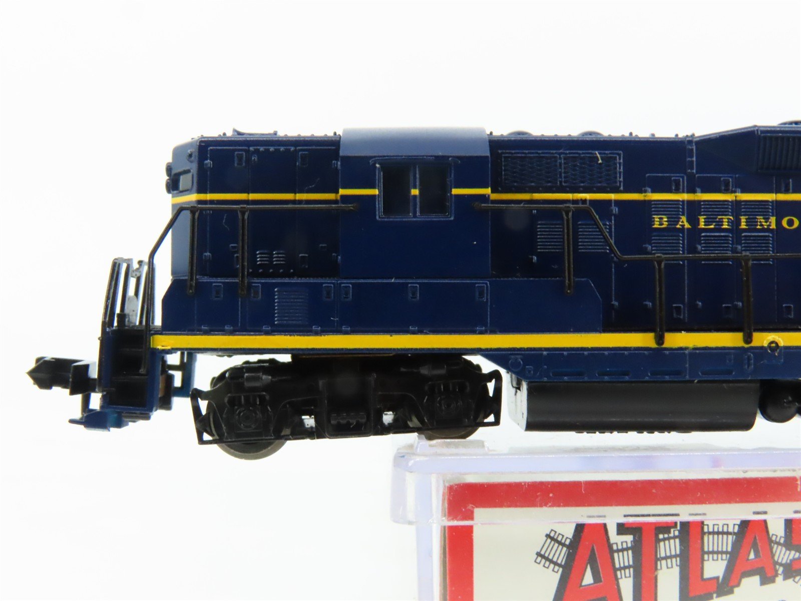 N Scale Atlas 48304 B&O Baltimore & Ohio EMD GP9 Ph. 2 Diesel Locomotive No#
