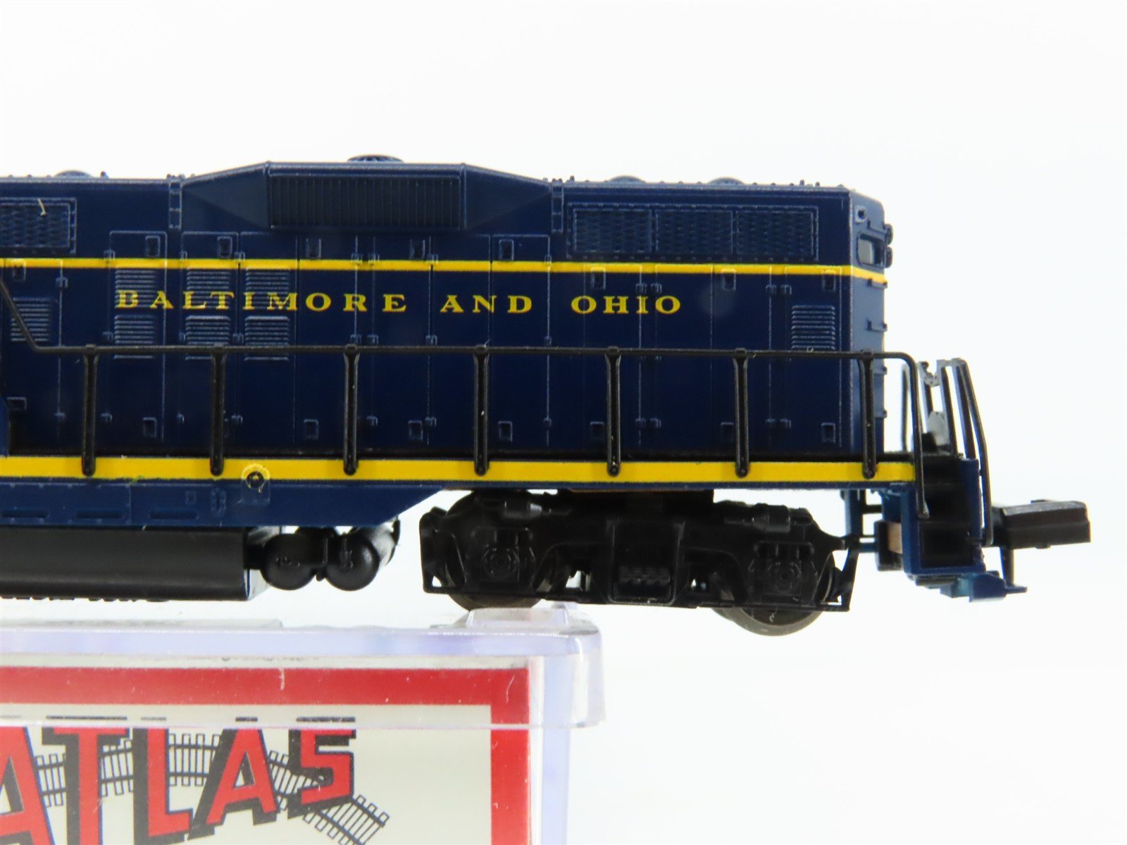 N Scale Atlas 48304 B&O Baltimore & Ohio EMD GP9 Ph. 2 Diesel Locomotive No#