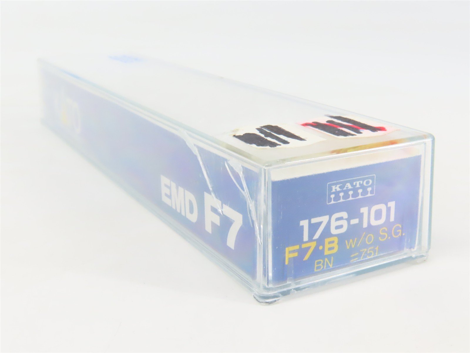 N Scale KATO 176-101 NYC New York Central F7B Diesel #1689 - Custom & Weathered