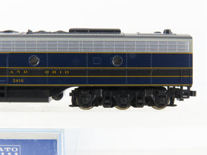 N Scale KATO 176-295 B&O Baltimore & Ohio EMD E8/9B Diesel Locomotive #2416